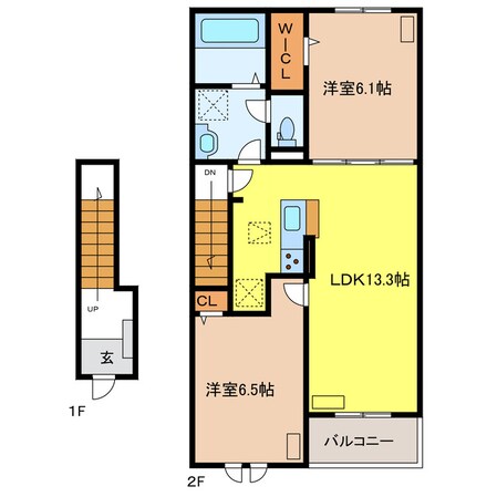 セシルの物件間取画像